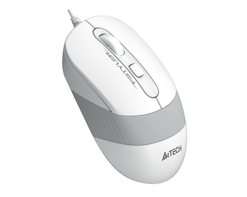 Компьютерная мышка проводная A4Tech FM10S White (26712273) - фото 2