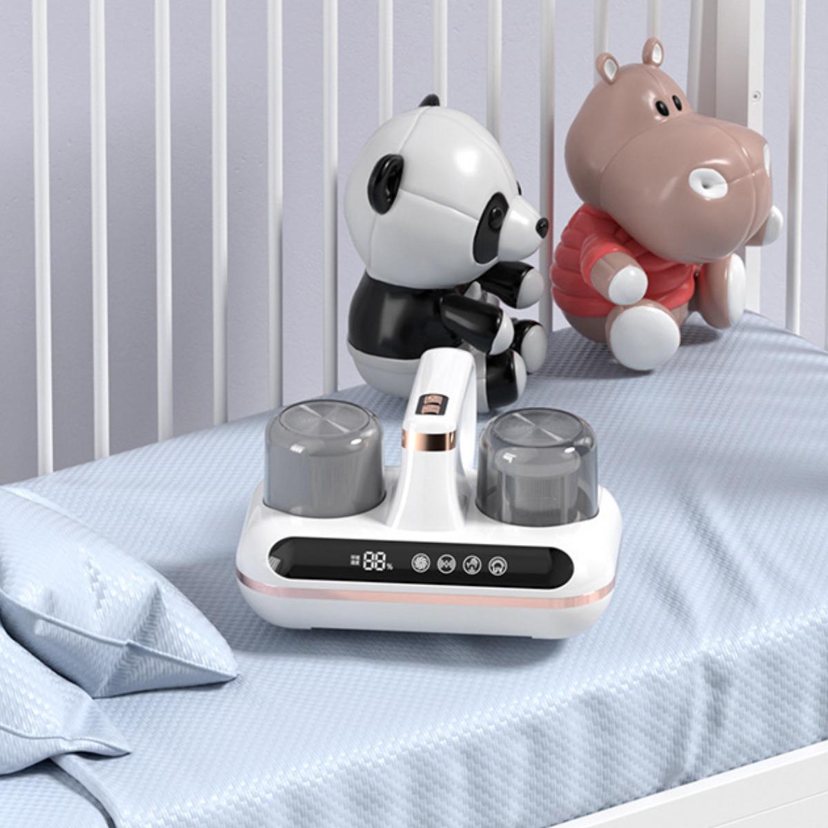 Пилосос ручний для матраців та килимів вакуумний/аккумуляторний Білий (VEN-1176 W) - фото 4 Пилосос ручний для матраців та килимів вакуумний/аккумуляторний Білий (VEN-1176 W) - фото 4