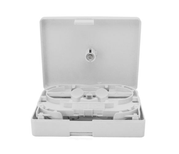 Коробка оптоволоконная соединительная Merlion ML-OP-S306 SC/LC/FC 2 волокна ABS White (ML-OP-S306)