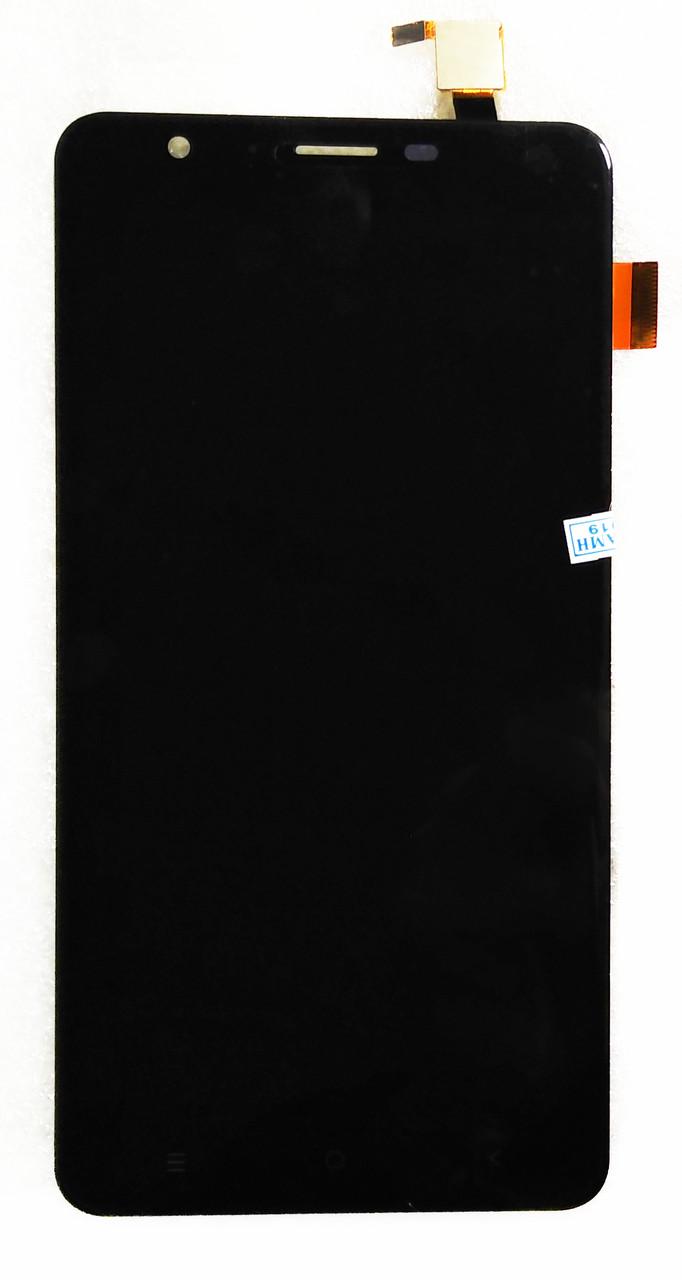 Модуль дисплея и сенсора для Oukitel U15 Pro Черный