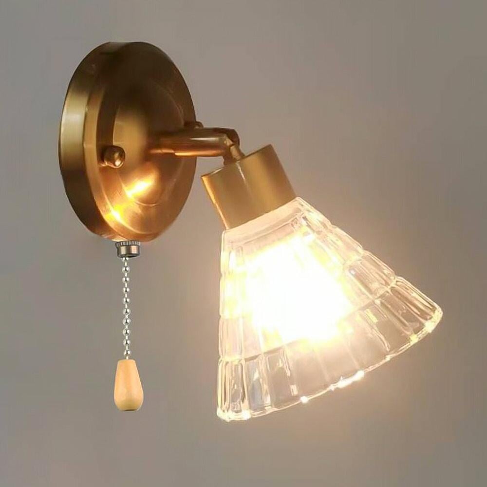 Светильник настенный Бра Lighthouse SRS-20125/1W Медный/Прозрачный (113328)