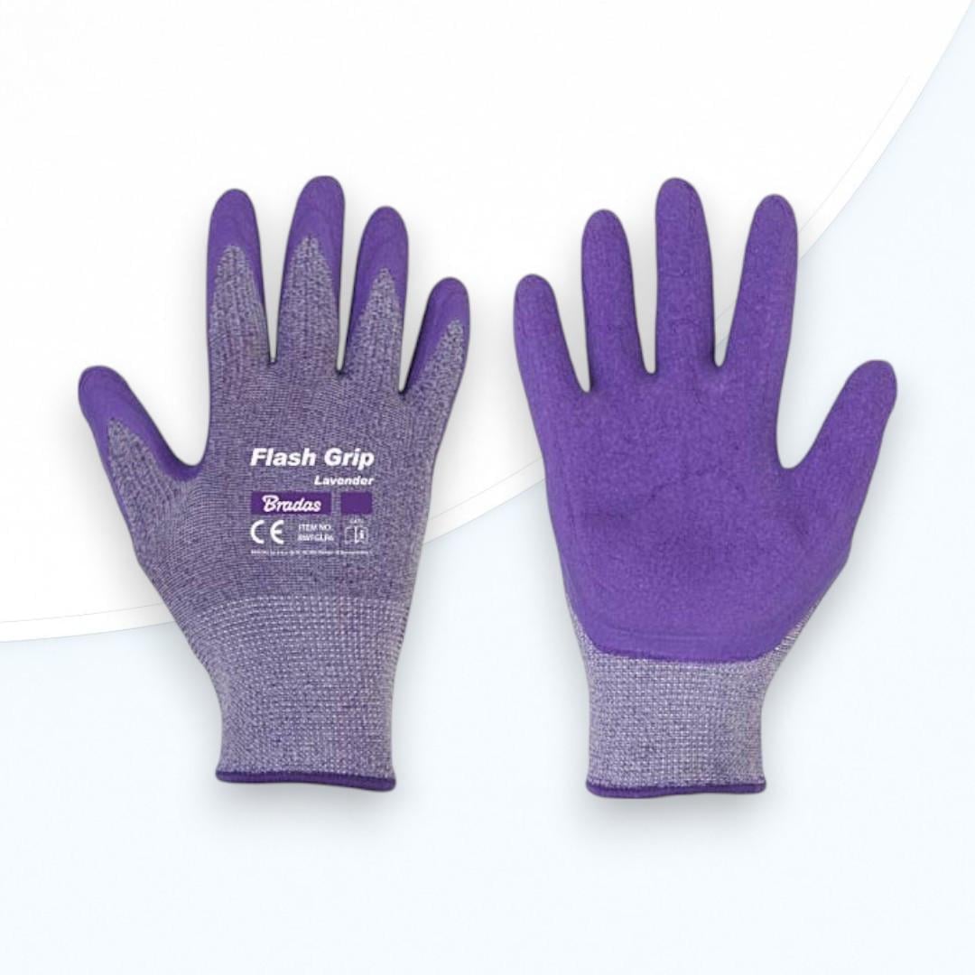Перчатки защитные Bradas FLEX GRIP р. 8 Lavender (2387952462)