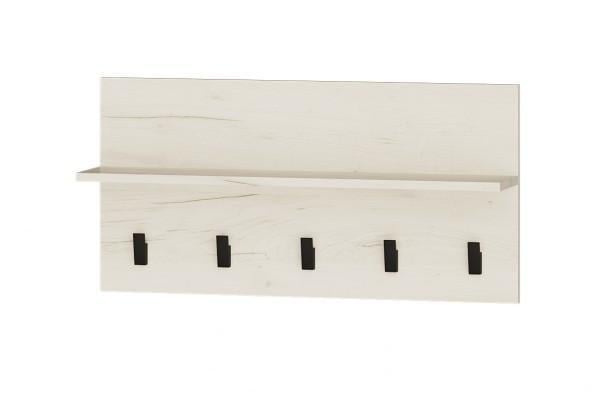 Вешалка на стену Эверест Соната-800 80х20х40 см Крафт белый (ЕВ20401)