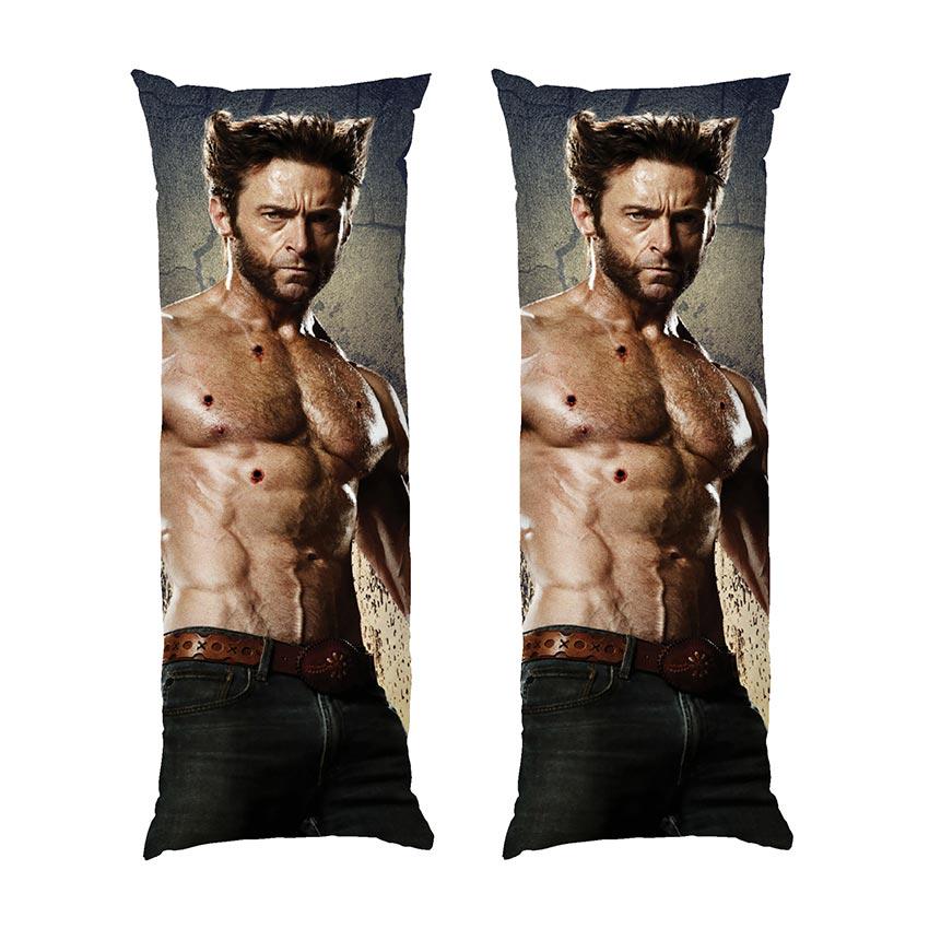 Подушка дакимакура Strong Wolverine Poster габардин 180х60 см (113232-4)