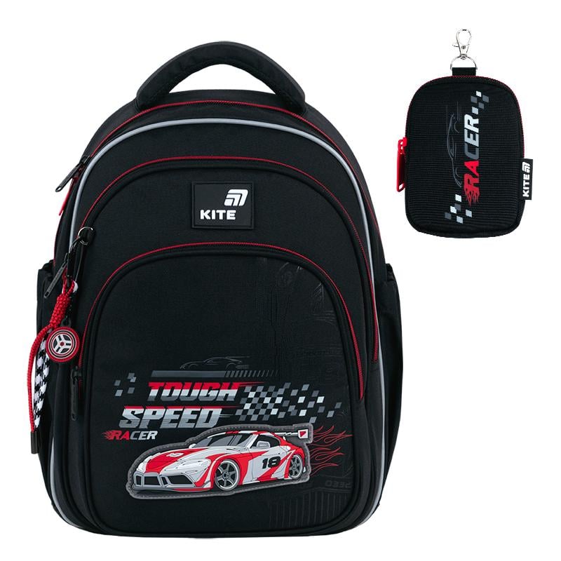 Рюкзак шкільний з ортопедичною спинкою KITE Education K26-K26-763S-2 Speed Racer (000996145)