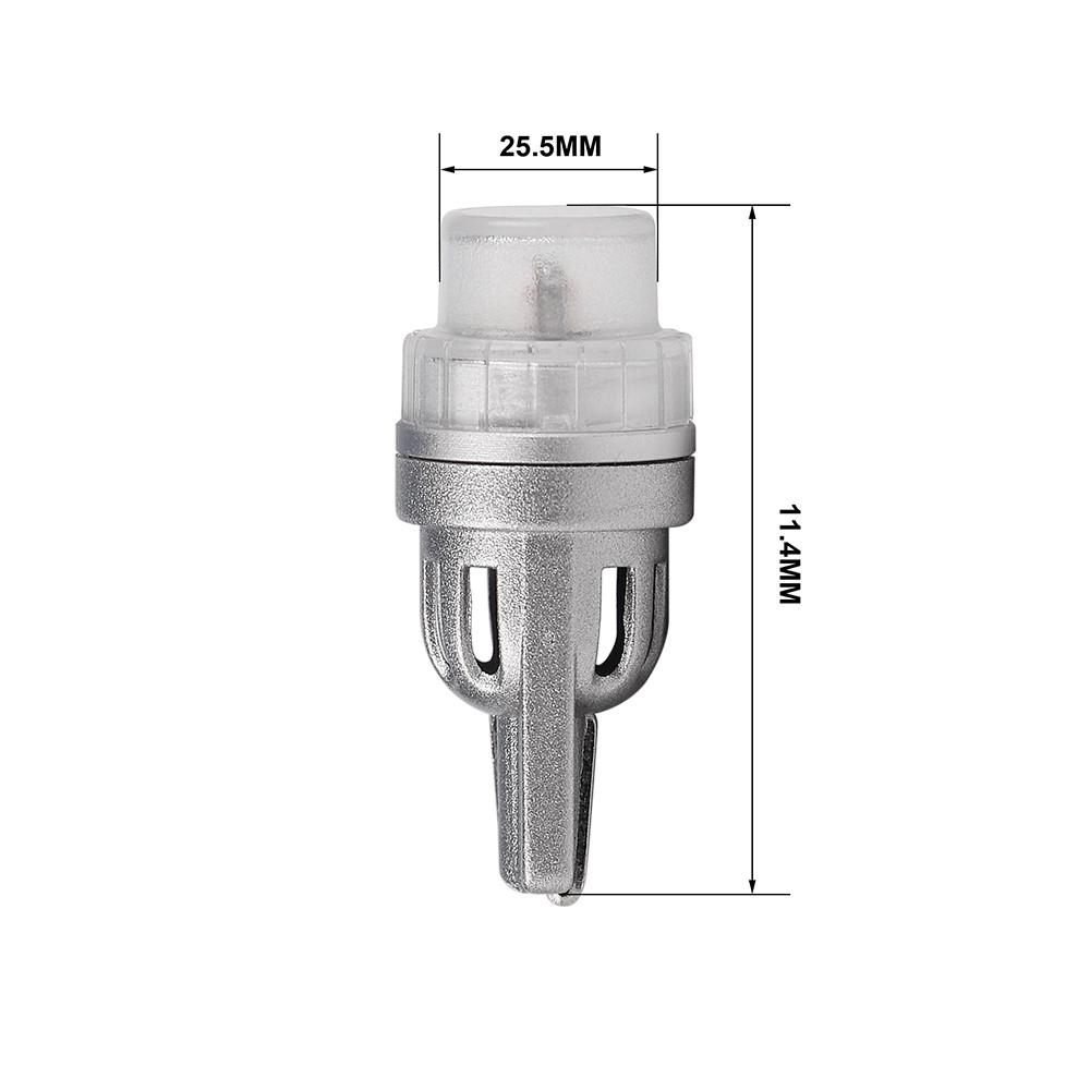 Лампи світлодіодні для габаритів Carlamp GST-T10- W5W Canbus з обманкою 300 Lm - фото 7