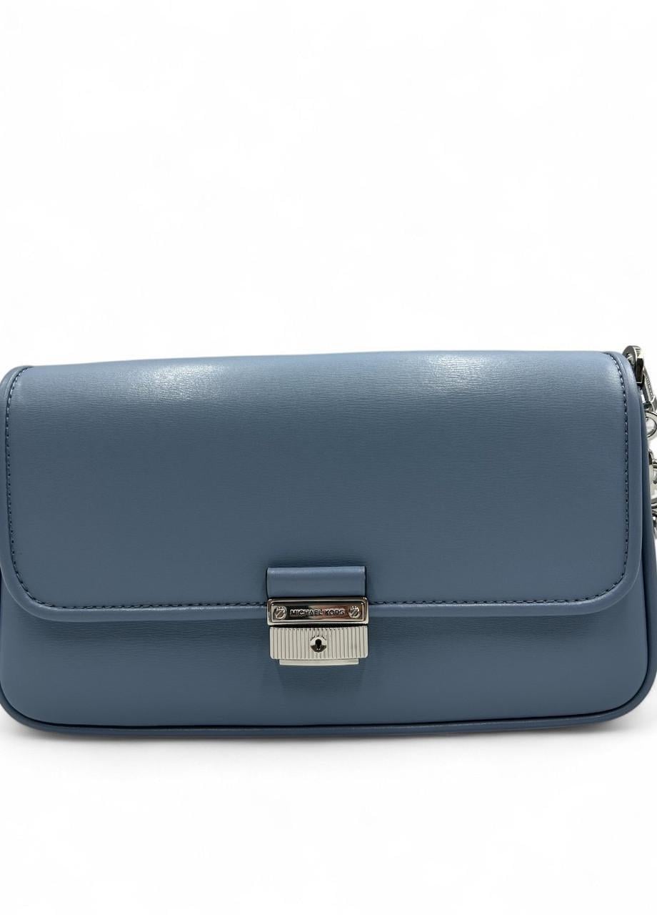 Сумка женская Michael Kors Bradshaw 30S1S2BL1L Chambray SM Conv Shldr Leather Серо-голубой (2745672849)