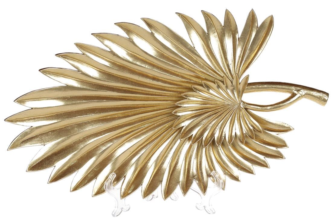 Декоративное блюдо в виде пальмового листа BonaDi 41 см (450-824)