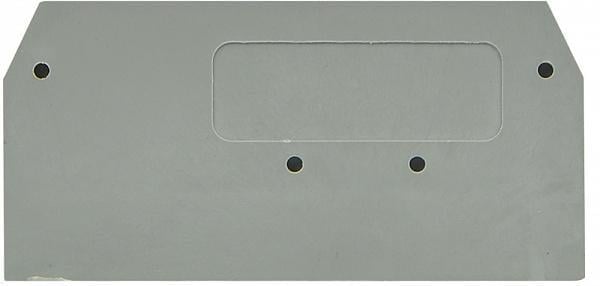 Пластина боковая для наборных клемм АСКО-Укрем JHN1-2,5 Cерый (A0130030008)