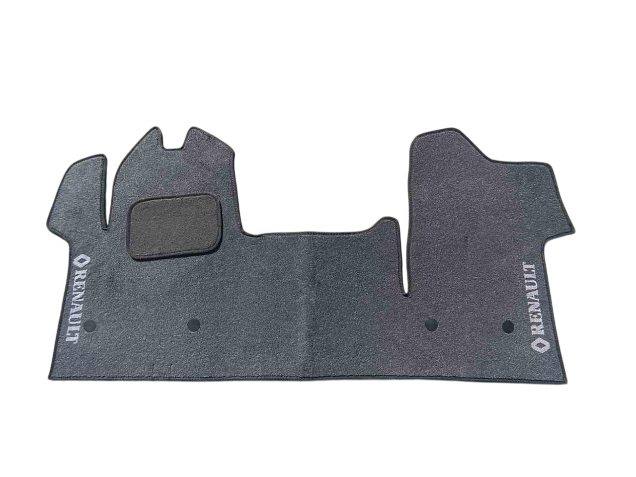 Килимки в салон ворсові для Renault Master 2010- 1+2 5 шт. Чорний (27326802)