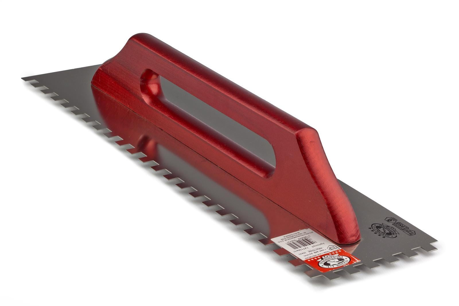 Шпатель зубчастий Olejnik 480 мм зуб 10х10 мм (127150E10)