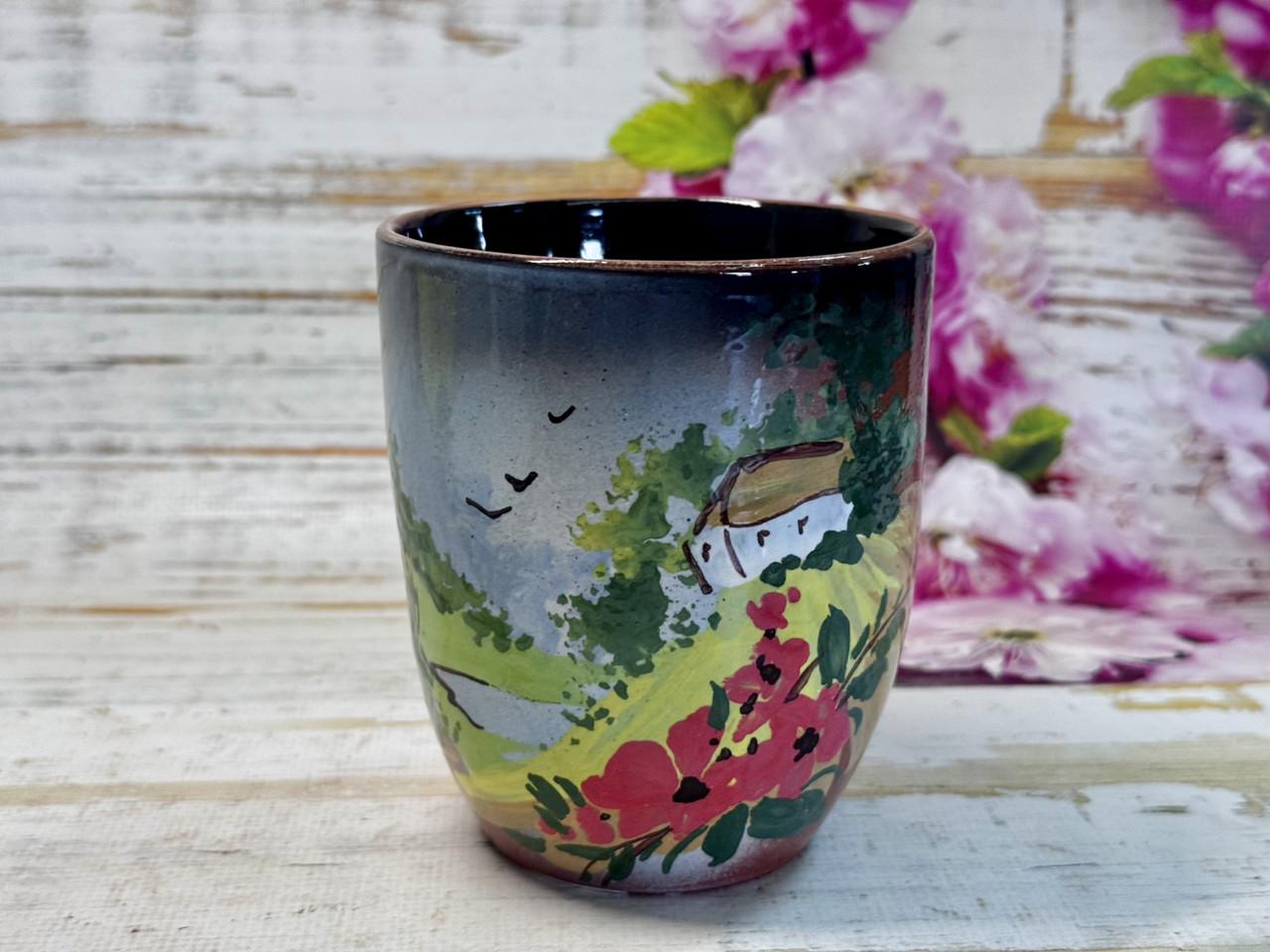 Стакан из красной глины Лето с летним дизайном 300 мл (2420089089) Стакан из красной глины Лето с летним дизайном 300 мл (2420089089)