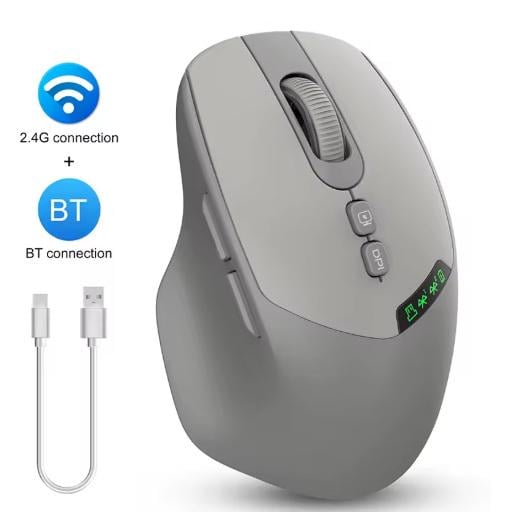 Миша бездротова Silent Click Wireless Gray - фото 3 Миша бездротова Silent Click Wireless Gray - фото 3