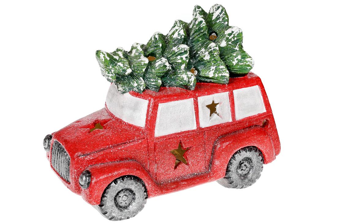 Новогодний декор BonaDi Машина (711-328)