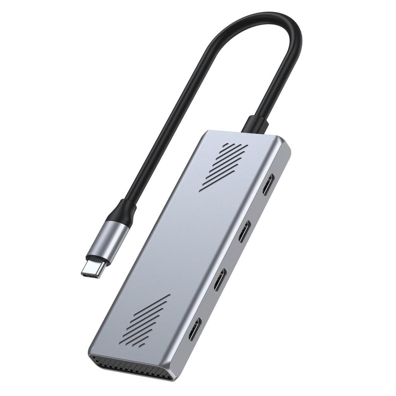 USB-хаб Gembird UHB-CM-U310-C4-01 USB Type-C 4в1 18 см Grey (35575249) USB-хаб Gembird UHB-CM-U310-C4-01 USB Type-C 4в1 18 см Grey (35575249)