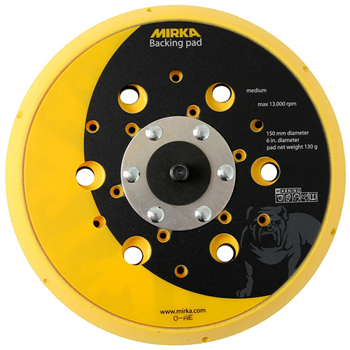 Шліфувальна підошва Mirka середньої жорсткості 150 мм 51 отвір 5/16" (25552247)
