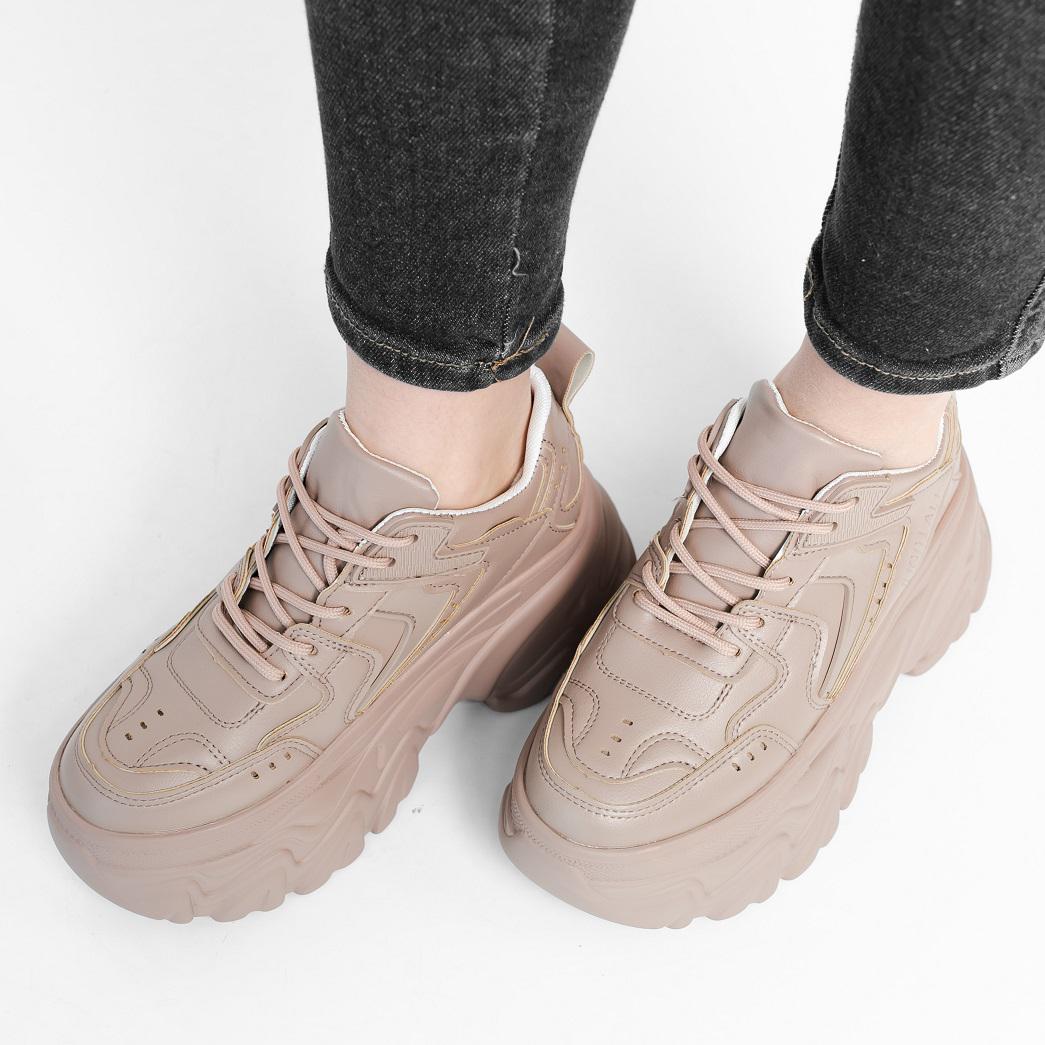 Кроссовки женские Fashion Jenny 3919 р. 37 23 см Молочный (10424737)