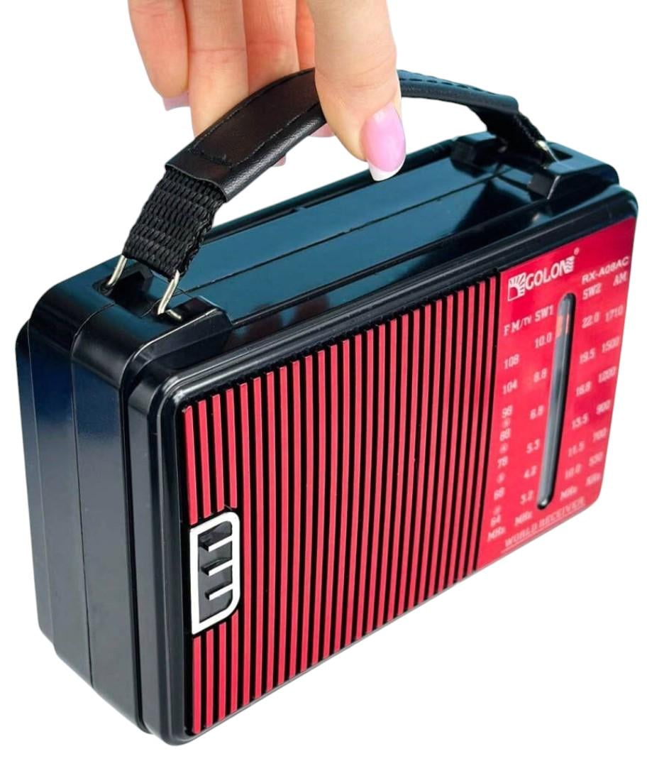 Радиоприемник переносной Golon RX-A08 от сети 220 В/батареек (24403306) - фото 4 Радиоприемник переносной Golon RX-A08 от сети 220 В/батареек (24403306) - фото 4