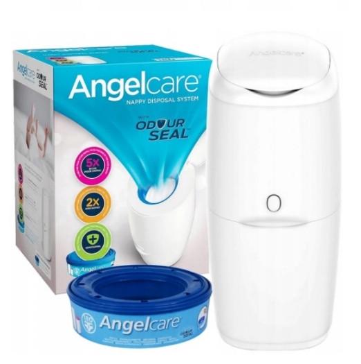 Кошик для підгузків Angelcare Classic+ з вкладишем Білий