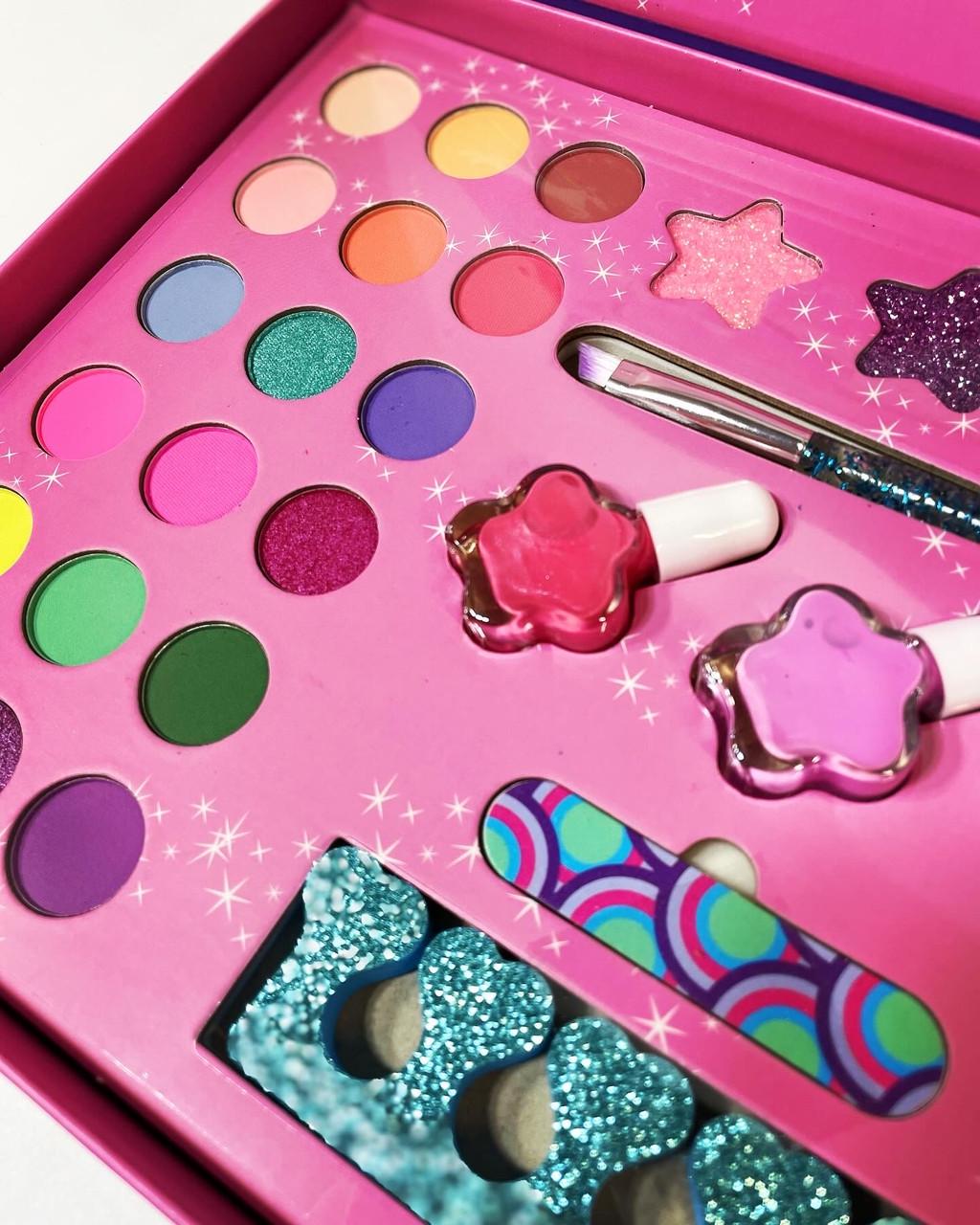 Косметика детская LK 2878 72/6 31 элемент/тени/лаки/аксессуары/в коробке - фото 2 Косметика детская LK 2878 72/6 31 элемент/тени/лаки/аксессуары/в коробке - фото 2