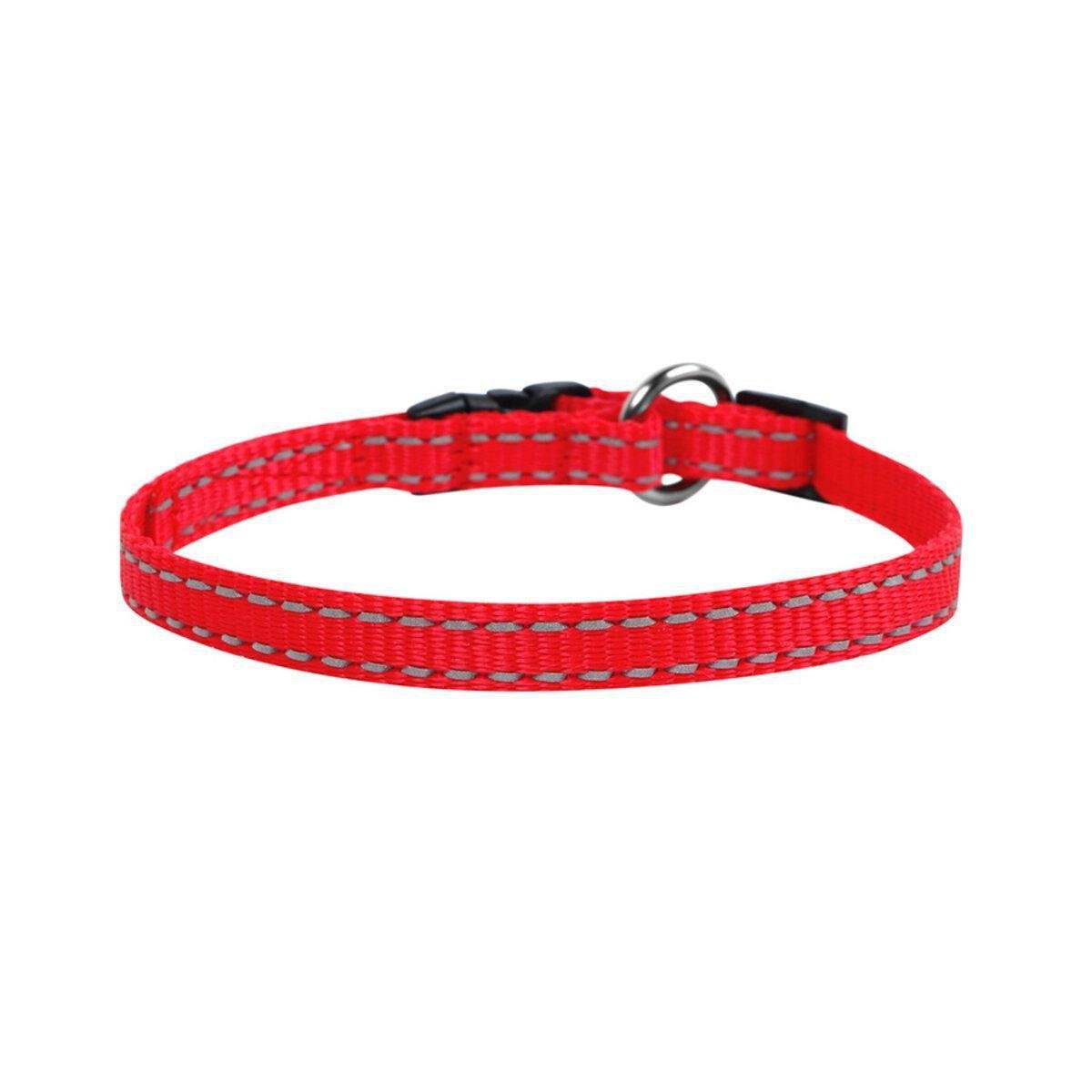 Нашийник з нейлону Dog Extreme регульований 14 мм х 23-35 см Червоний (01573 Col) Нашийник з нейлону Dog Extreme регульований 14 мм х 23-35 см Червоний (01573 Col)