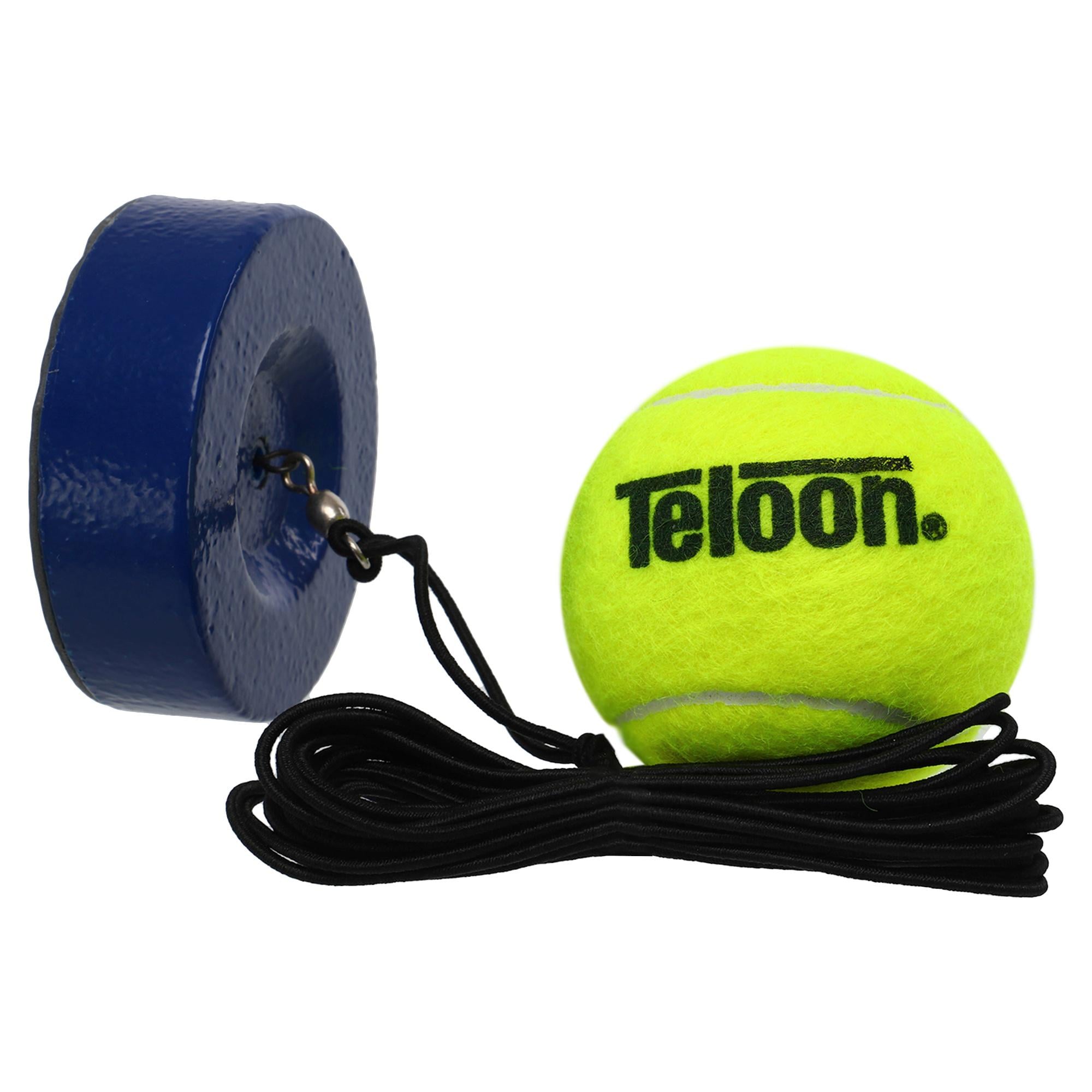 Мяч на резинке с утяжелителем Teloon TENNIS TRAINER T818C Салатовый (31773625)