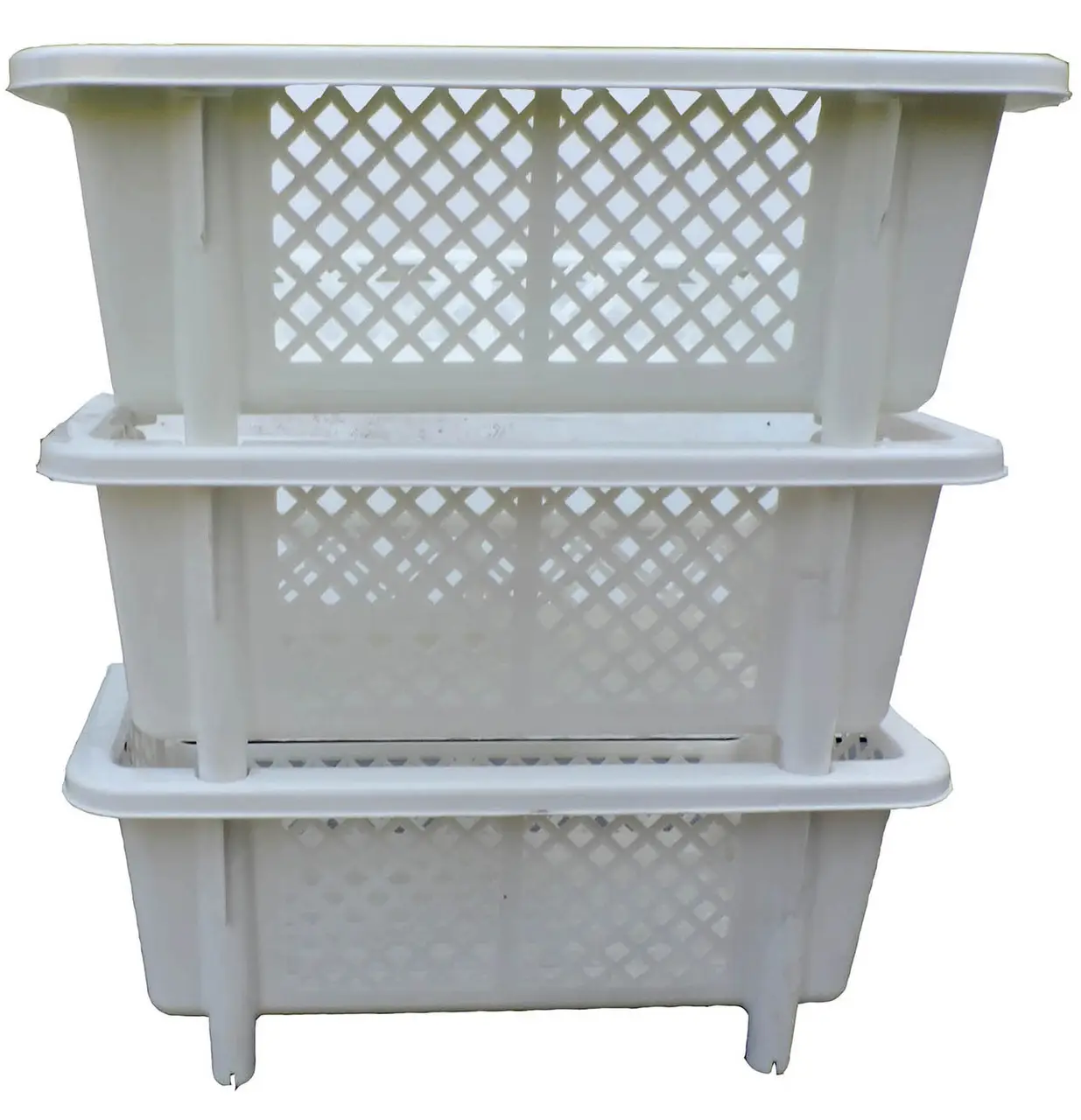 Этажерка универсальная ПолимерАгро на 3 секции Белый (2451-БЛ) - фото 4 Этажерка универсальная ПолимерАгро на 3 секции Белый (2451-БЛ) - фото 4