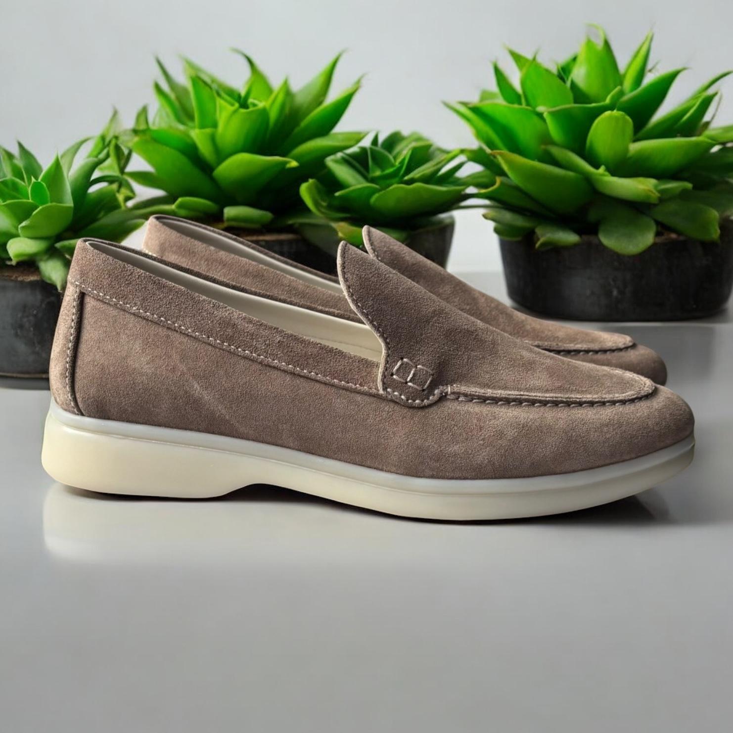 Лоферы женские замш Marandi р. 39 25,5 см Визон (Lof-Z-39-визон) - фото 2