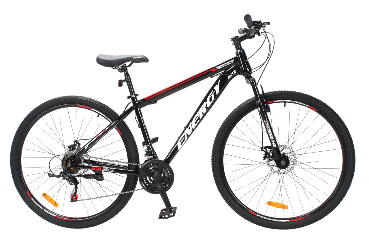 Велосипед CrossBike Energy 29" 19" Черно-красный