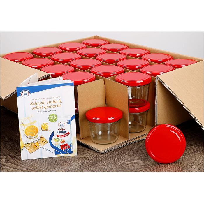 Набір банок MamboCat 230 мл з кришками 40 шт. - фото 2