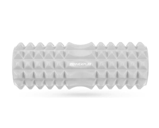 Масажний ролик PowerPlay 4405 EVA Massage Roller 33x12 см Сірий (PP_4405_Grey) - фото 2 Масажний ролик PowerPlay 4405 EVA Massage Roller 33x12 см Сірий (PP_4405_Grey) - фото 2