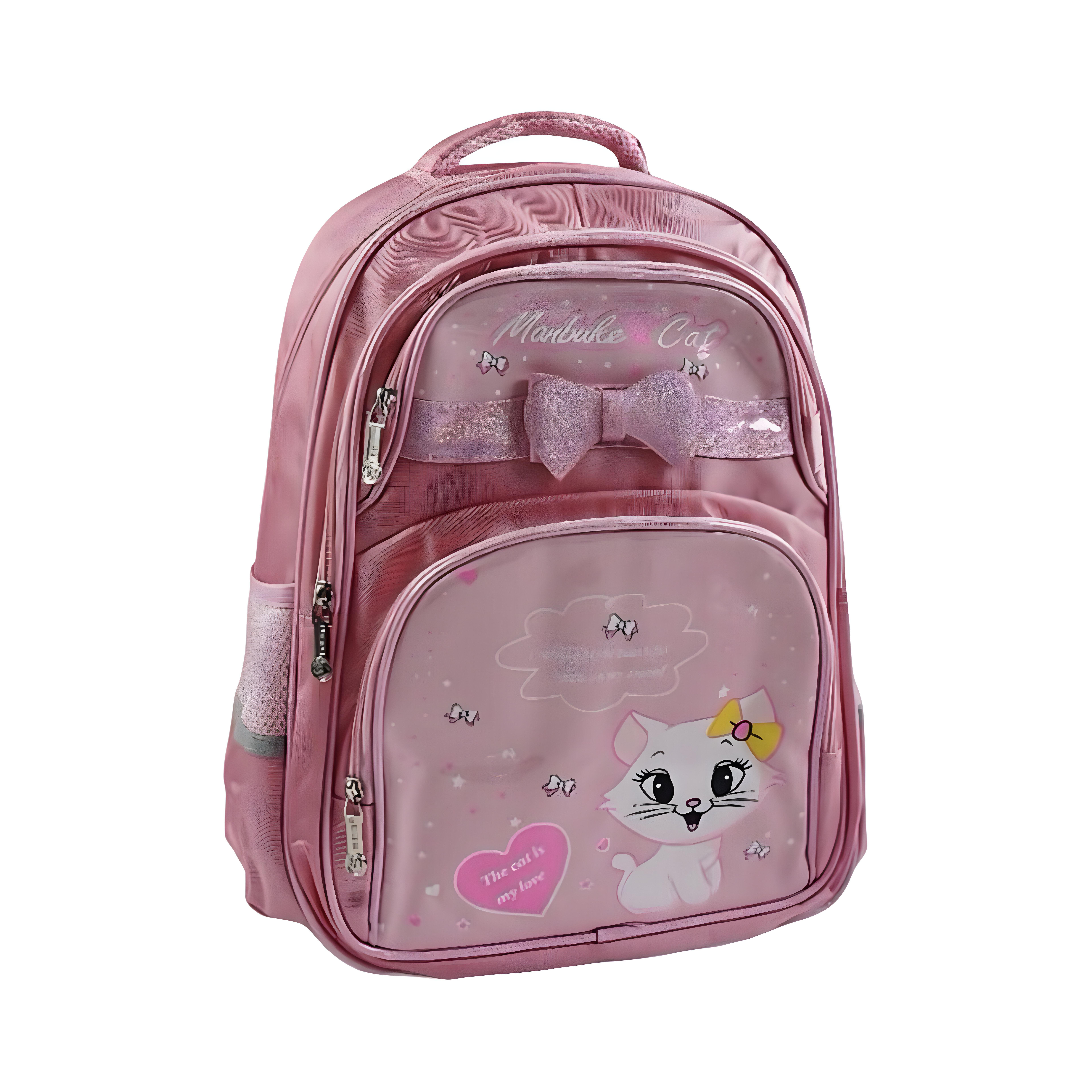 Школьный рюкзак 3в1 C 72820 с принтом котенка/пенал и сумка (28443256)