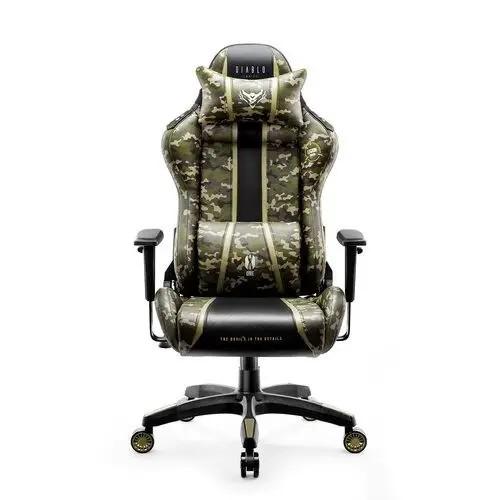 Крісло геймерське Diablo Chairs X-One 2.0 Normal Size екошкіра Камуфляж (X-ONECZNIE20C)