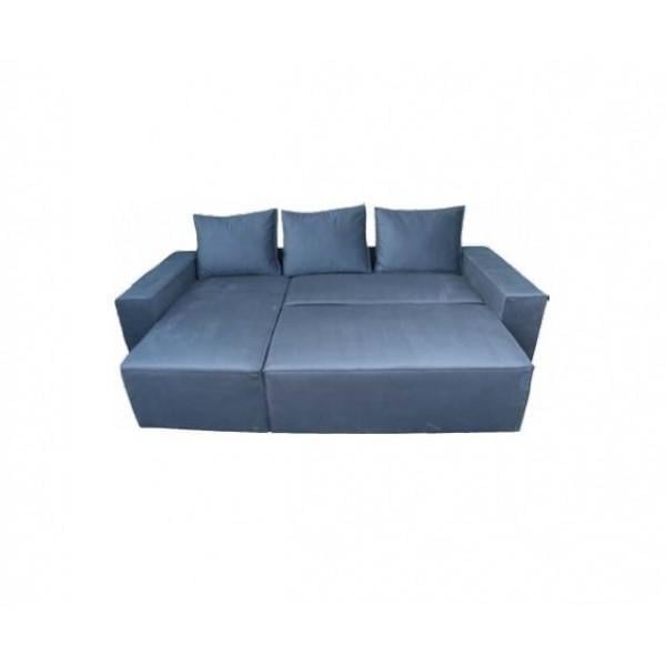 Диван кутовий розкладний Анвіт Модекс 260х155 єврокнижка Дерево/Тканина Ягуар колір Графіт - фото 2