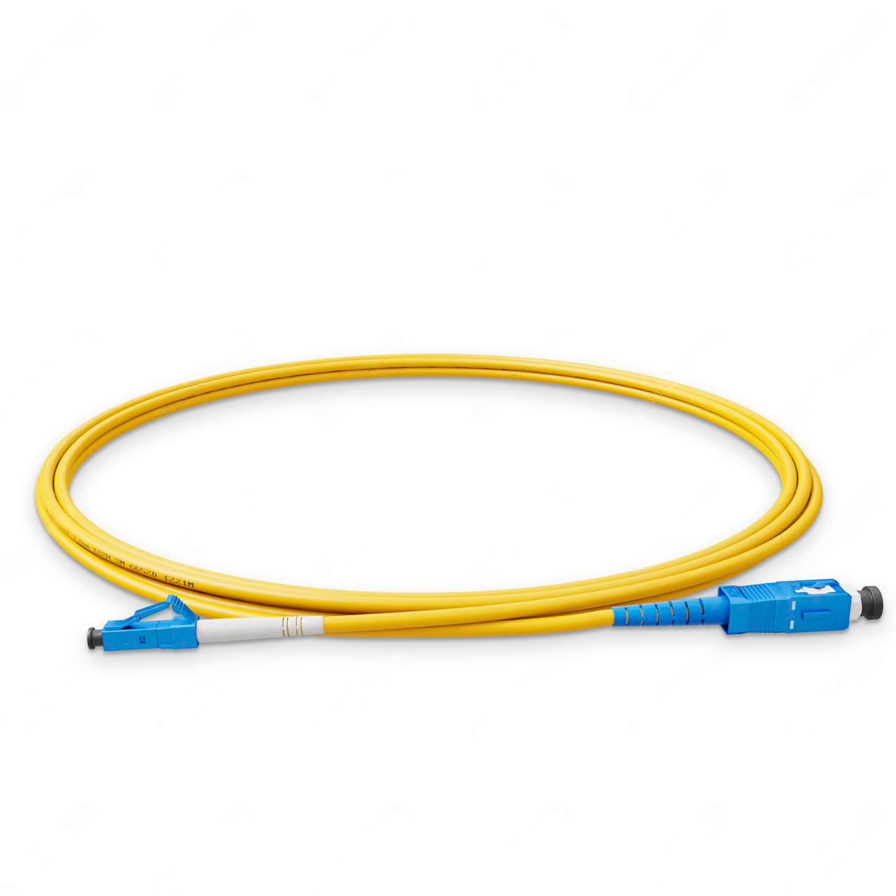 Патч-корд оптический Simplex NanoConnect SC/UPC-LC/UPC LSZH Singlemode G.652.D 3 мм 2 м Желтый (2563285680)