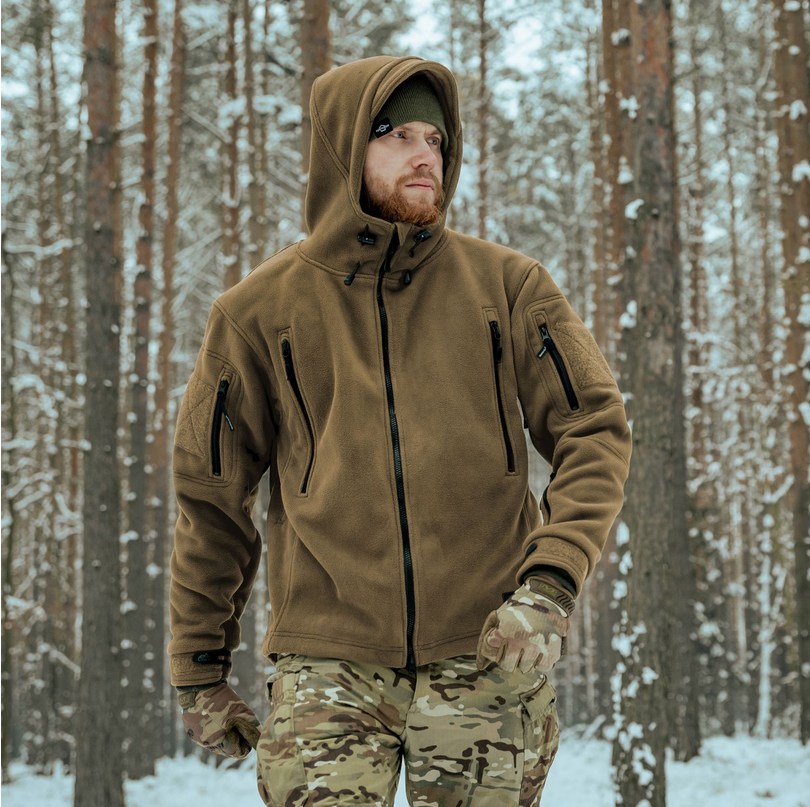 Куртка Helikon-Tex Patriot Double Fleece флісова XL Coyote - фото 9