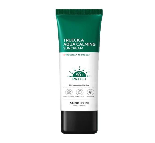 Солнцезащитный успокаивающий крем Some By Mi Aqua Calming Suncream SPF 50+ PA++++ 50 мл (SBM02943)