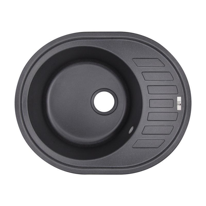 Кухонная мойка Lidz BLA-03 620x500/200 мм Черный