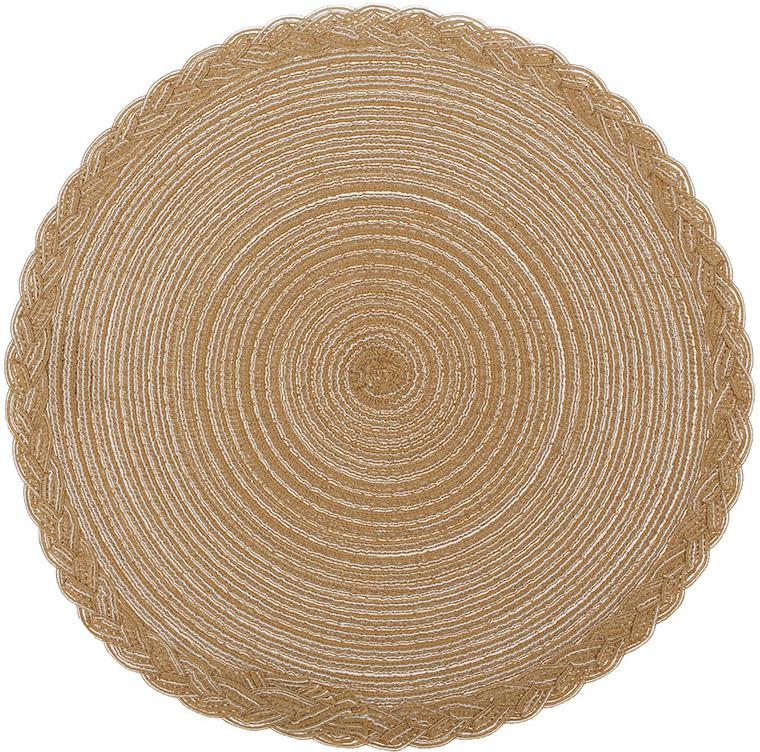 Коврики сервировочные 12 шт. Doily Casual 38 см Бежевый