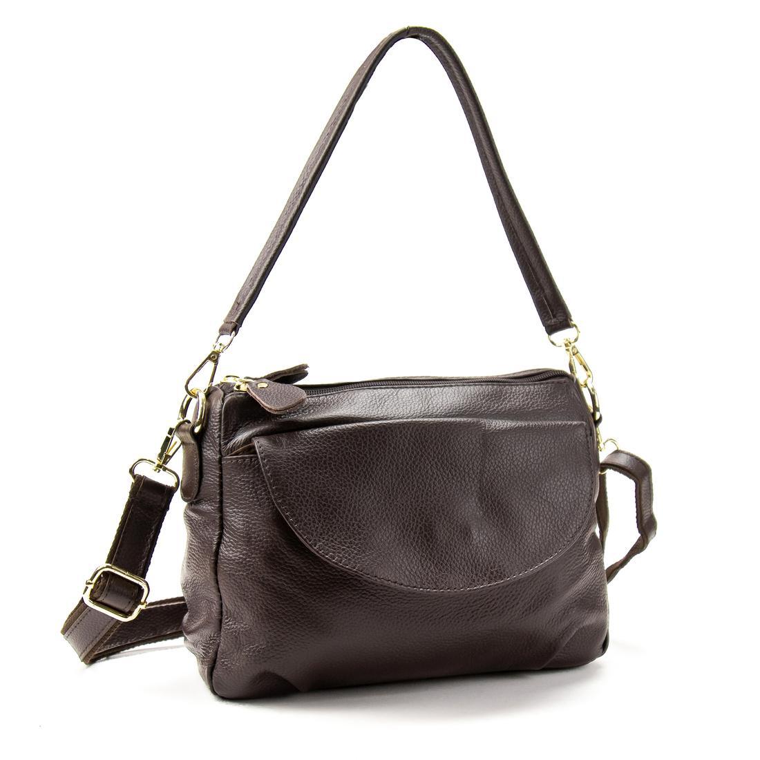 Женская сумка Royal Bag NM20-W1195C кожаная Коричневый (7150)