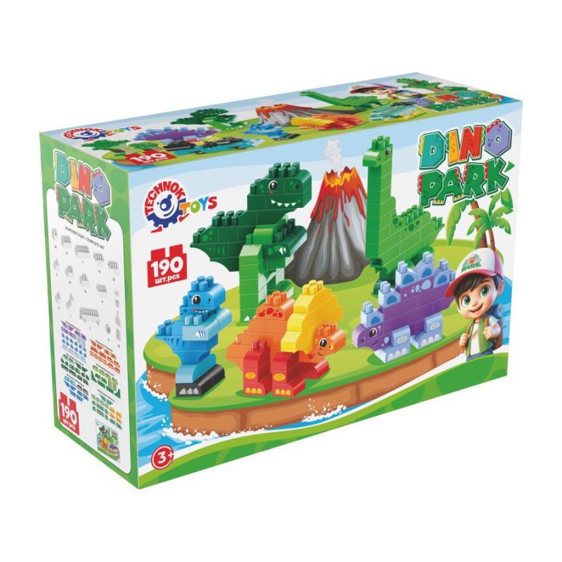Конструктор дитячий Dino park 190 деталей (2222TXK)