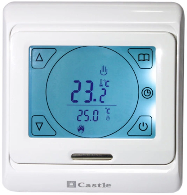Терморегулятор Castle М9.716 программируемый (М9716W)