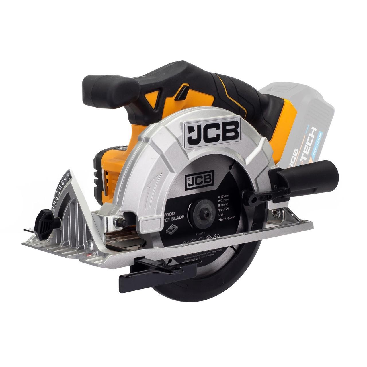 Пила циркулярна JCB (BAMFORD) Tools JCB-18CS-B-E акумуляторна (17626931)