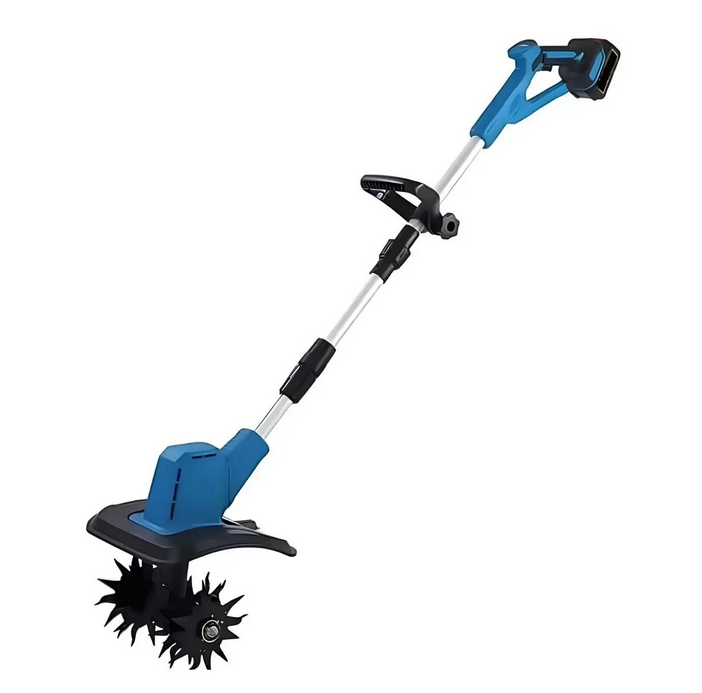 Культиватор ручной Gemei Domotec 48 В 4000 Вт с телескопической штангой 90-120 см 2 аккумулятора (sp10402)