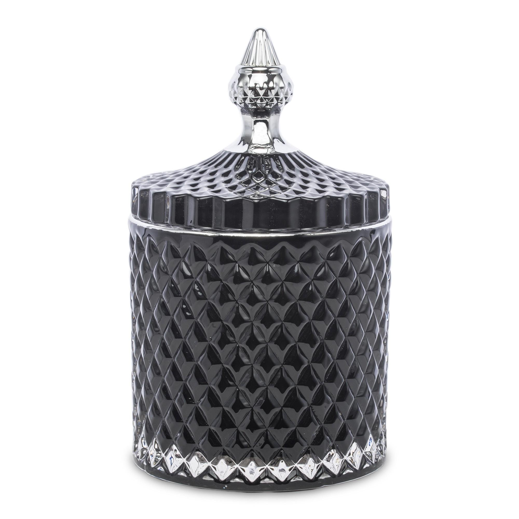 Декоративная шкатулка с крышкой Черный (131363)