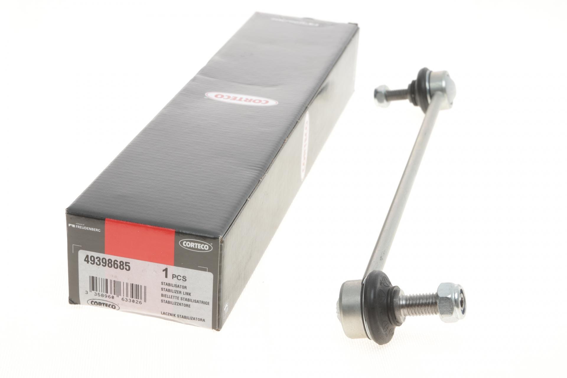 Тяга стабилизатора переднего CORTECO Volvo S60/S80/V70/CX70 97-14 (49398685)