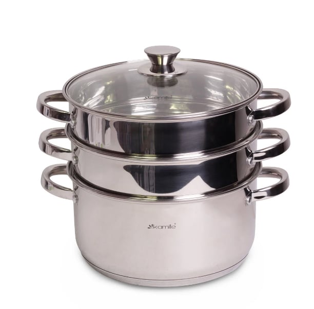 Пароварка с крышкой Kamille 5,5 л (KM-5817)