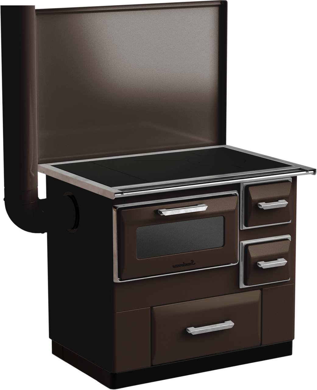 Печь-плита кухонная с духовкой MBS 7 New Line L 9,5 кВт Коричневый (CNT00007542)