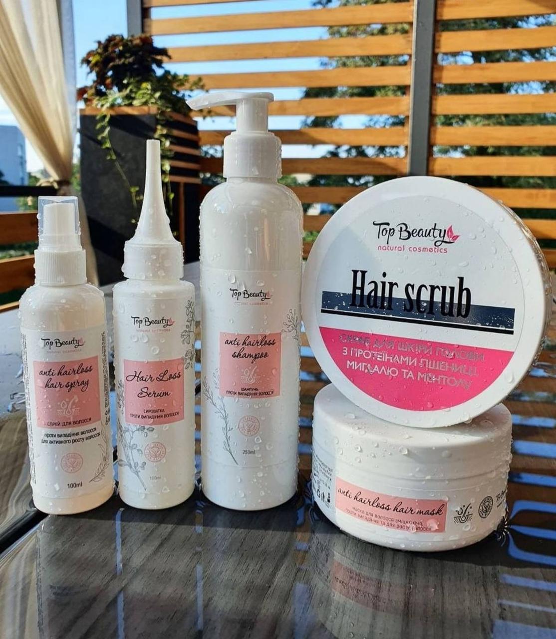 Набір зміцнювальний Top Beauty Anti Hairloss для росту і проти випадіння волосся (1741886394) - фото 7