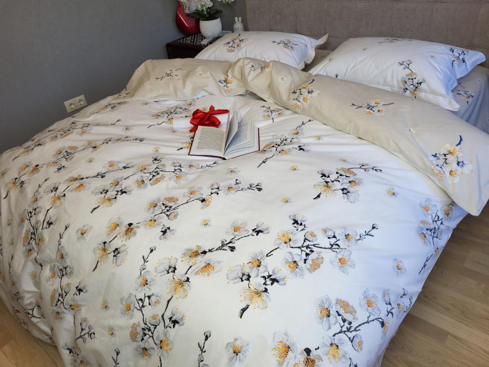 Комплект постельного белья Adagio cotton полуторный Beige